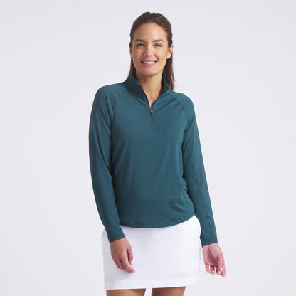Women's YouV Brrr Solid Golf 1/4 Zip / Puma Golf Sale
