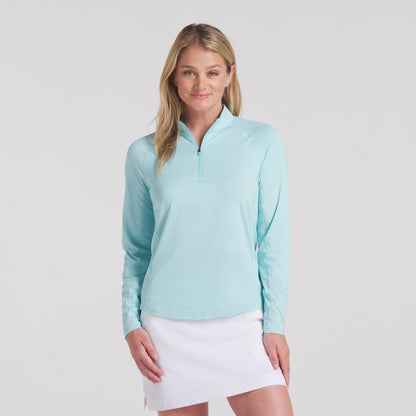 Women's YouV Brrr Solid Golf 1/4 Zip / Puma Golf Sale