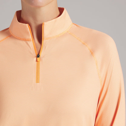 Women's UV Birdseye 1/4 Zip Golf Jacket / Puma Golf Exclusive