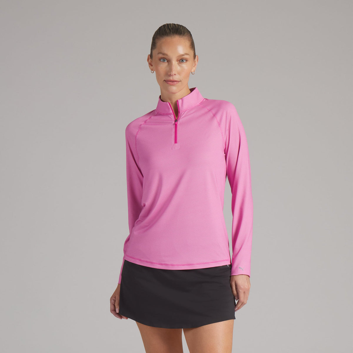 Women's UV Birdseye 1/4 Zip Golf Jacket / Puma Golf Exclusive