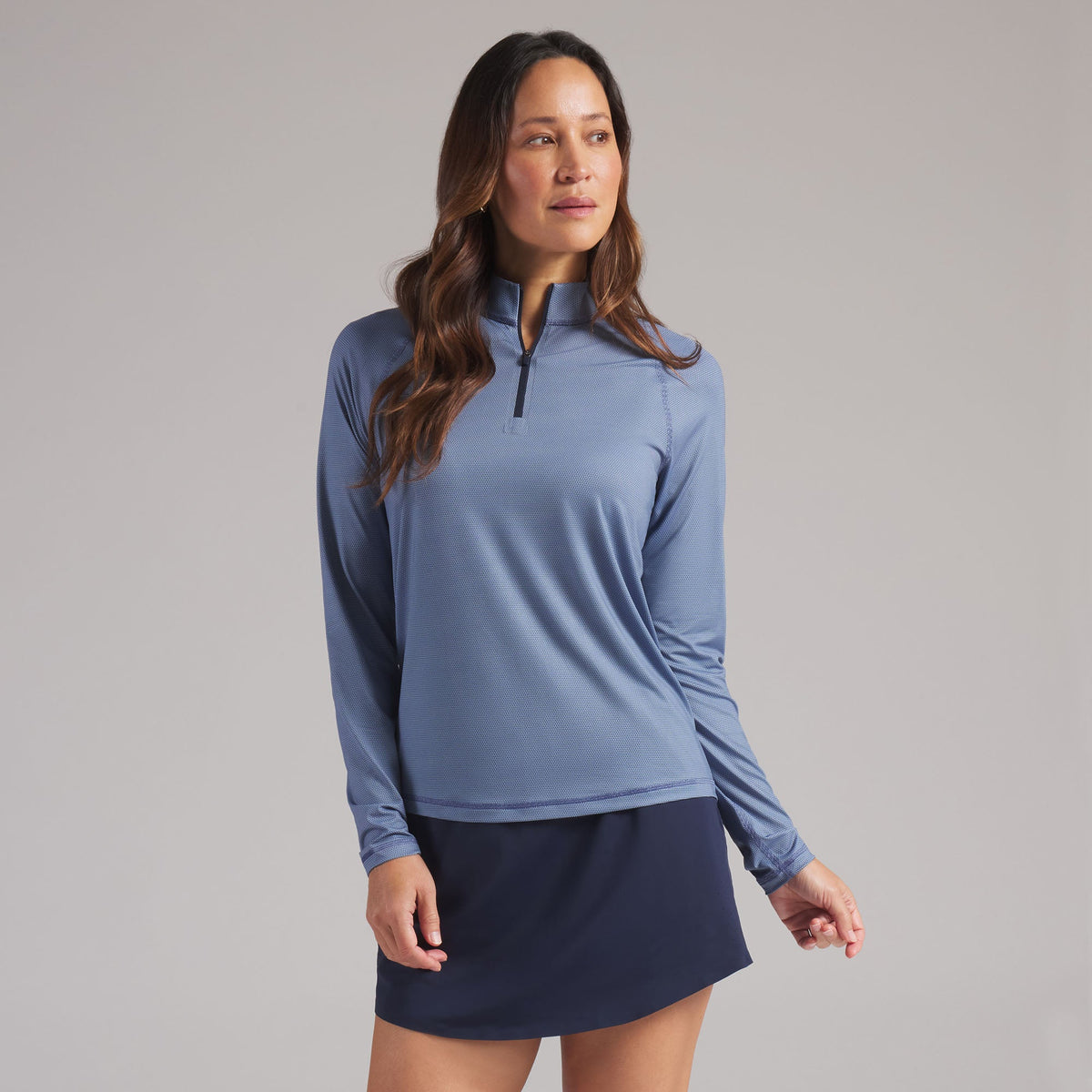 Women's UV Birdseye 1/4 Zip Golf Jacket / Puma Golf Exclusive