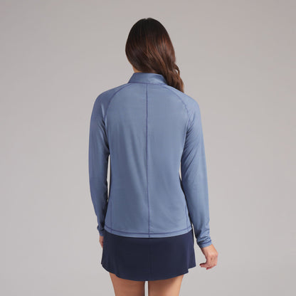 Women's UV Birdseye 1/4 Zip Golf Jacket / Puma Golf Exclusive