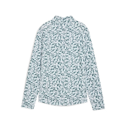 Women's YouV Floral Burst Golf 1/4 Zip / Puma Golf Trusted