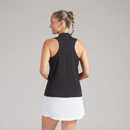 Women's Nylon Sport Sleeveless Mockneck Golf Polo / Puma Golf Signature