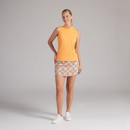 Women's Nylon Sport Sleeveless Mockneck Golf Polo / Puma Golf Signature