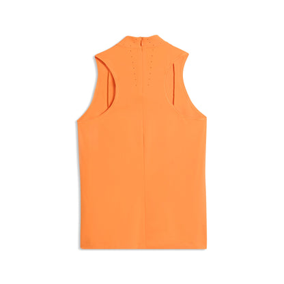Women's Nylon Sport Sleeveless Mockneck Golf Polo / Puma Golf Signature