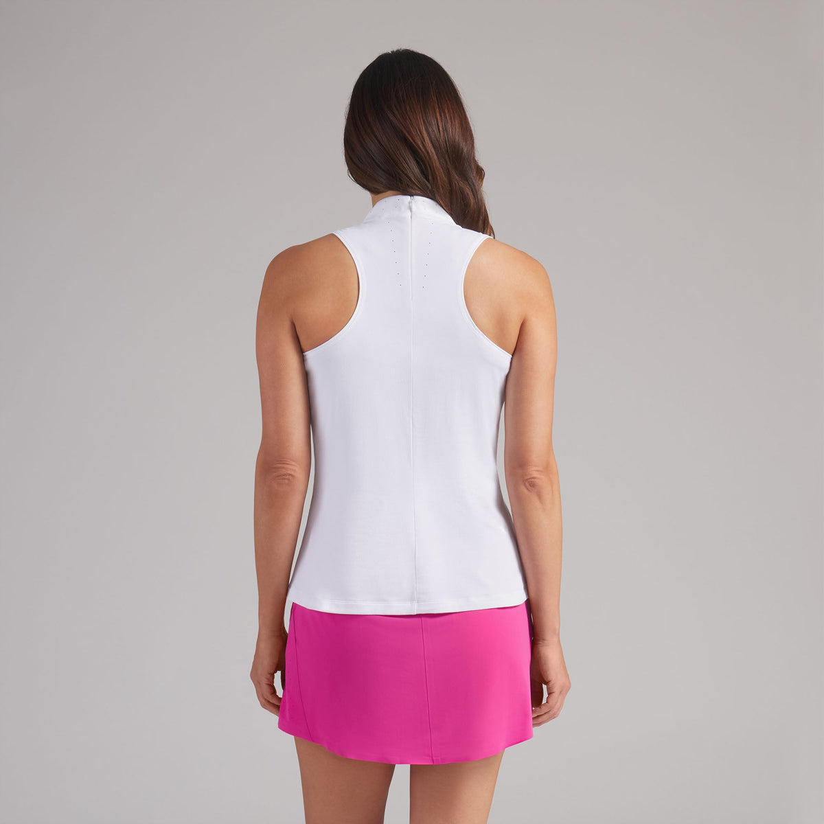 Women's Nylon Sport Sleeveless Mockneck Golf Polo / Puma Golf Signature