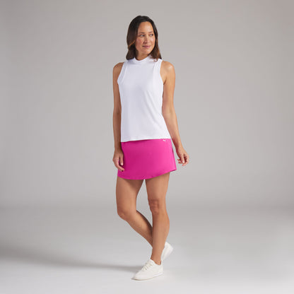 Women's Nylon Sport Sleeveless Mockneck Golf Polo / Puma Golf Signature