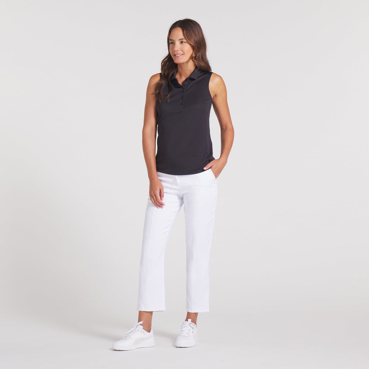 Women's Pure 2.0 Sleeveless Golf Polo / Puma Golf Quality