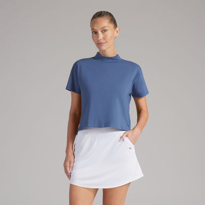 Women's Charlotte Modalon Mock Neck Golf Polo / Puma Golf Discount
