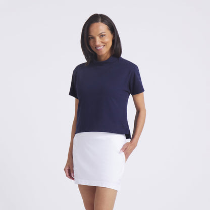 Women's Charlotte Modalon Mock Neck Golf Polo / Puma Golf Discount