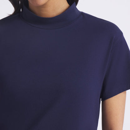 Women's Charlotte Modalon Mock Neck Golf Polo / Puma Golf Discount