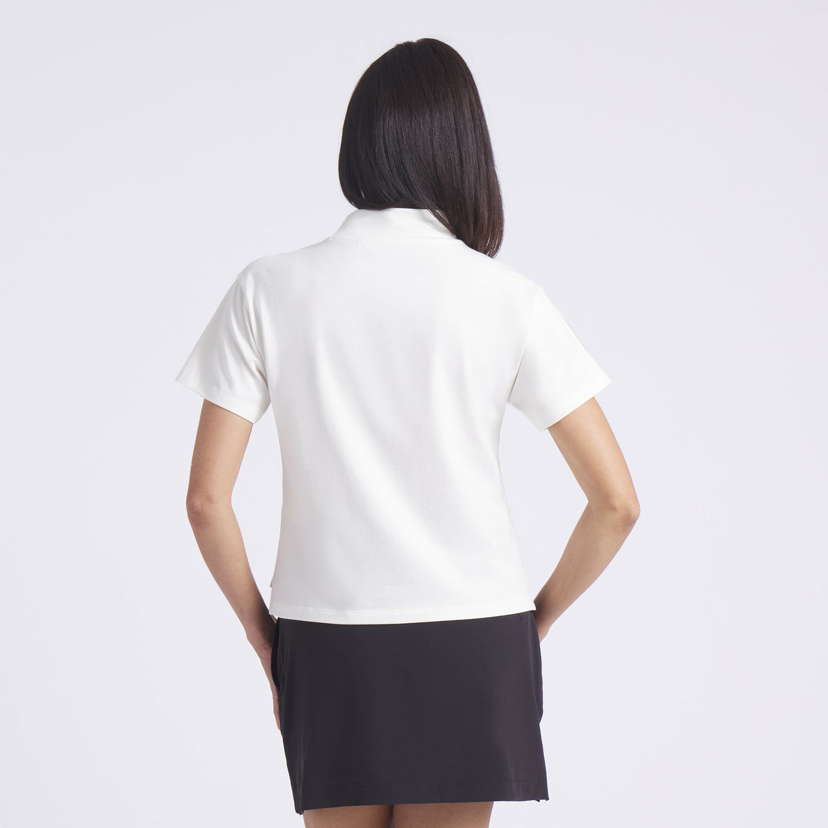 Women's Charlotte Modalon Mock Neck Golf Polo / Puma Golf Discount