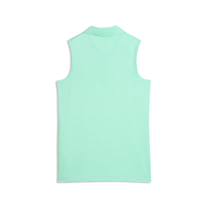 Women's Birdseye Sleeveless Golf Polo / Puma Golf Special Offer