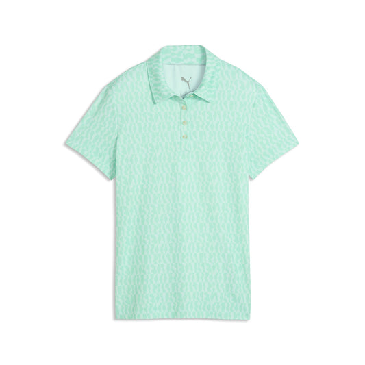 Women's CLOUDSPUN Wavey Golf Polo / Puma Golf Classic