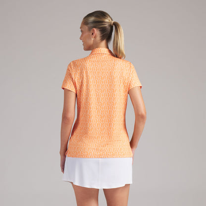 Women's CLOUDSPUN Wavey Golf Polo / Puma Golf Classic