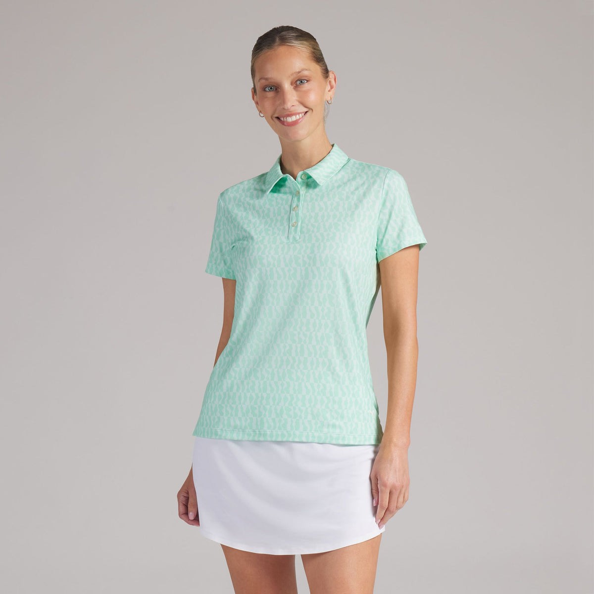 Women's CLOUDSPUN Wavey Golf Polo / Puma Golf Classic