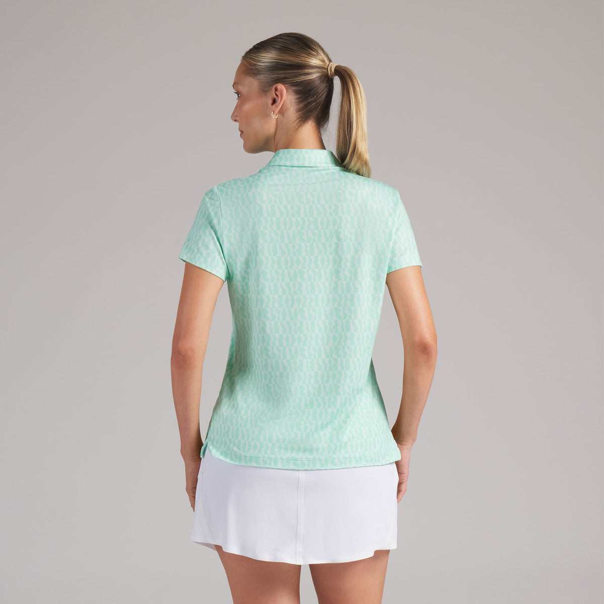 Women's CLOUDSPUN Wavey Golf Polo / Puma Golf Classic