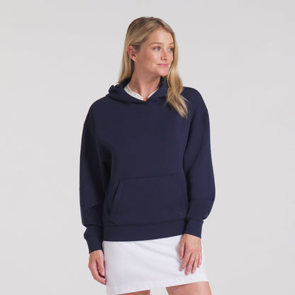 Women's CLOUDSPUN Fleece Golf Hoodie / Puma Golf Featured