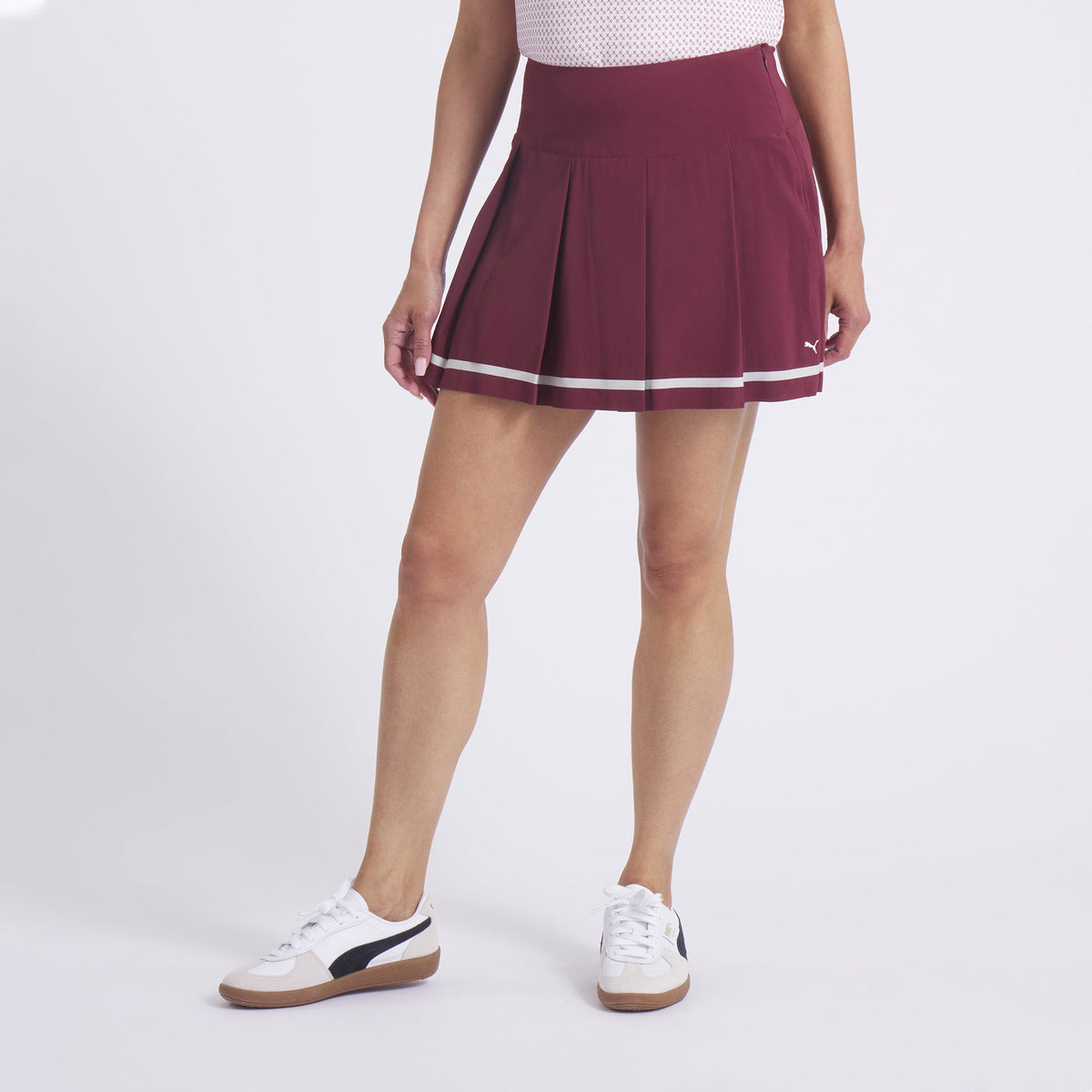 Women's Stripe Pleated Golf Skirt / Puma Golf Value