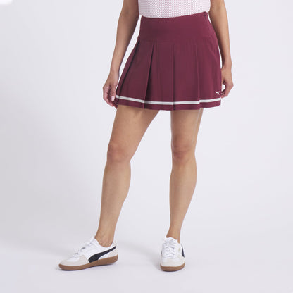 Women's Stripe Pleated Golf Skirt / Puma Golf Value