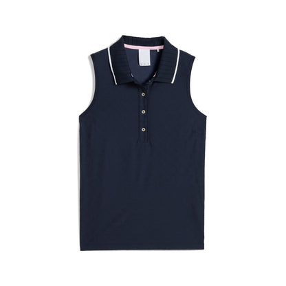 Women's AP Jacquard Sleeveless Golf Polo / Puma Golf Recommended