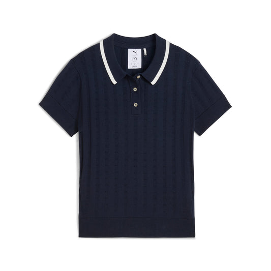 Women's AP Pointelle Golf Polo / Puma Golf Quality