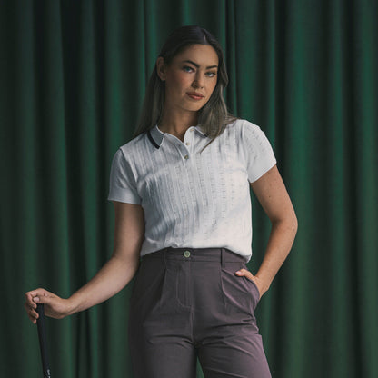 Women's AP Pointelle Golf Polo / Puma Golf Quality