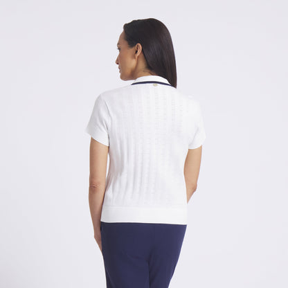 Women's AP Pointelle Golf Polo / Puma Golf Quality
