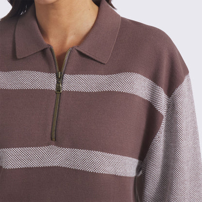 Women's AP Sweater Collared Golf 1/4 Zip / Puma Golf Popular