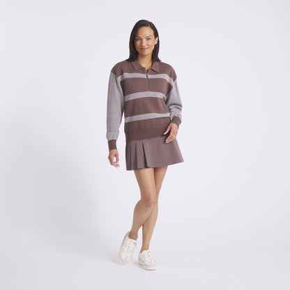 Women's AP Sweater Collared Golf 1/4 Zip / Puma Golf Popular