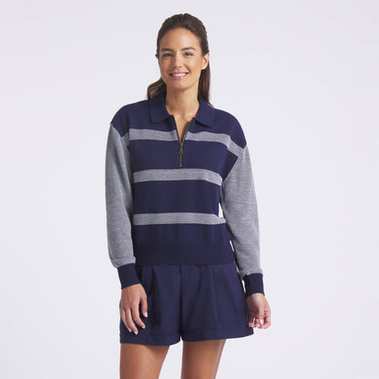 Women's AP Sweater Collared Golf 1/4 Zip / Puma Golf Popular