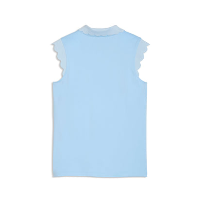 Girl's CLOUDSPUN Scallop Sleeve Golf Polo / Puma Golf Customer Favorite
