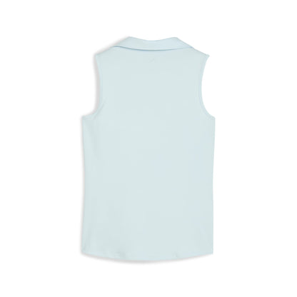 Girl's CLOUDSPUN Piped Sleeveless Golf Polo / Puma Golf Everyday
