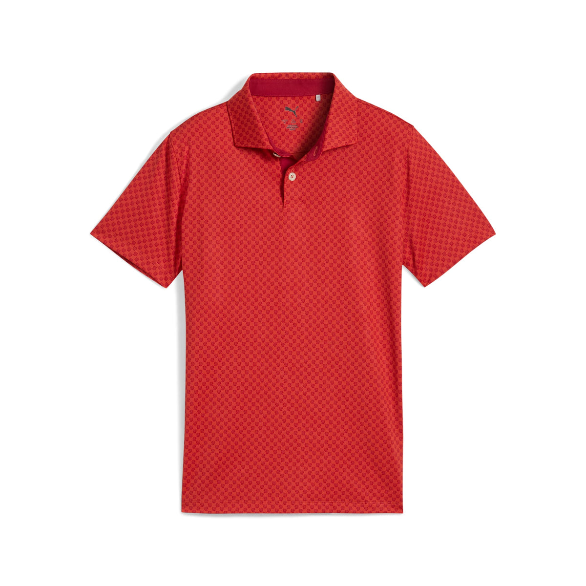 Boy's MATTR Micro Florals Golf Polo / Puma Golf Essential