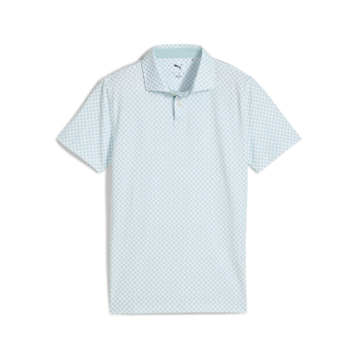 Boy's MATTR Micro Florals Golf Polo / Puma Golf Essential