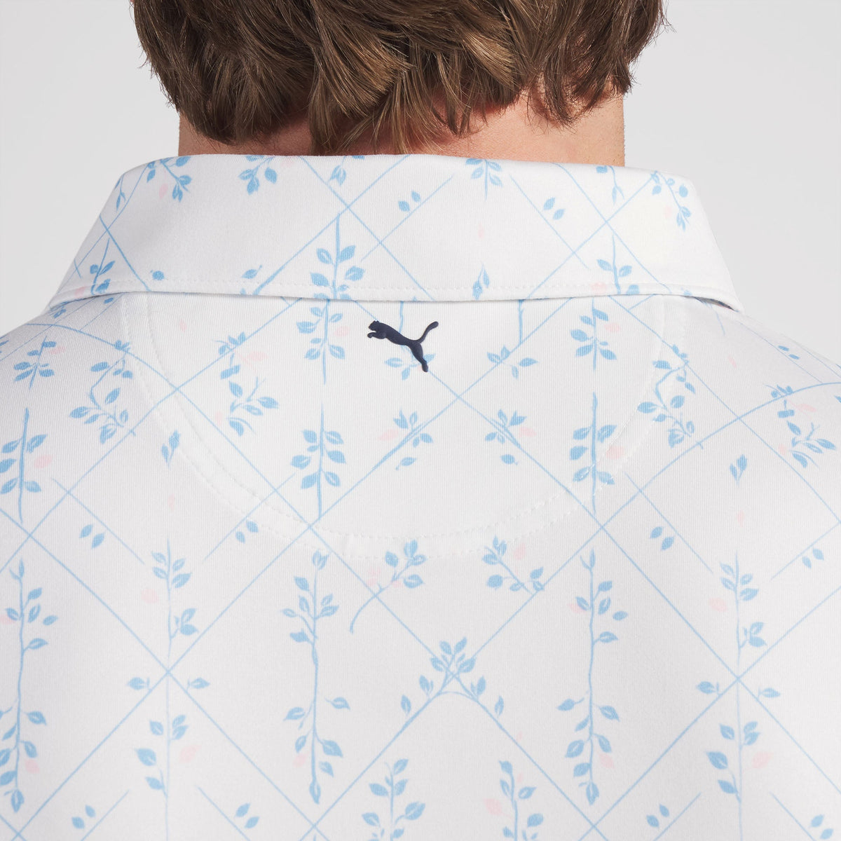 CLOUDSPUN Argyle Bloom BN Golf Polo / Puma Golf Top Pick