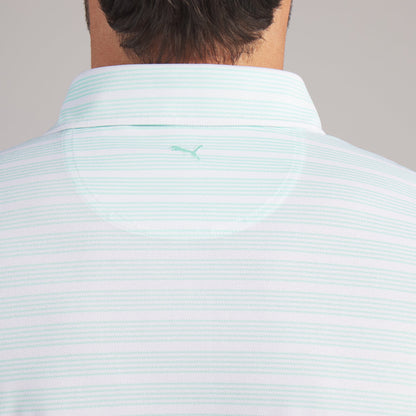 Clubhouse Stripe Golf Polo / Puma Golf Featured