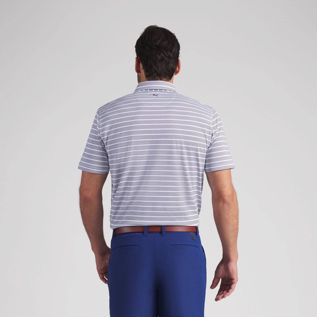 Clubhouse Stripe Golf Polo / Puma Golf Featured