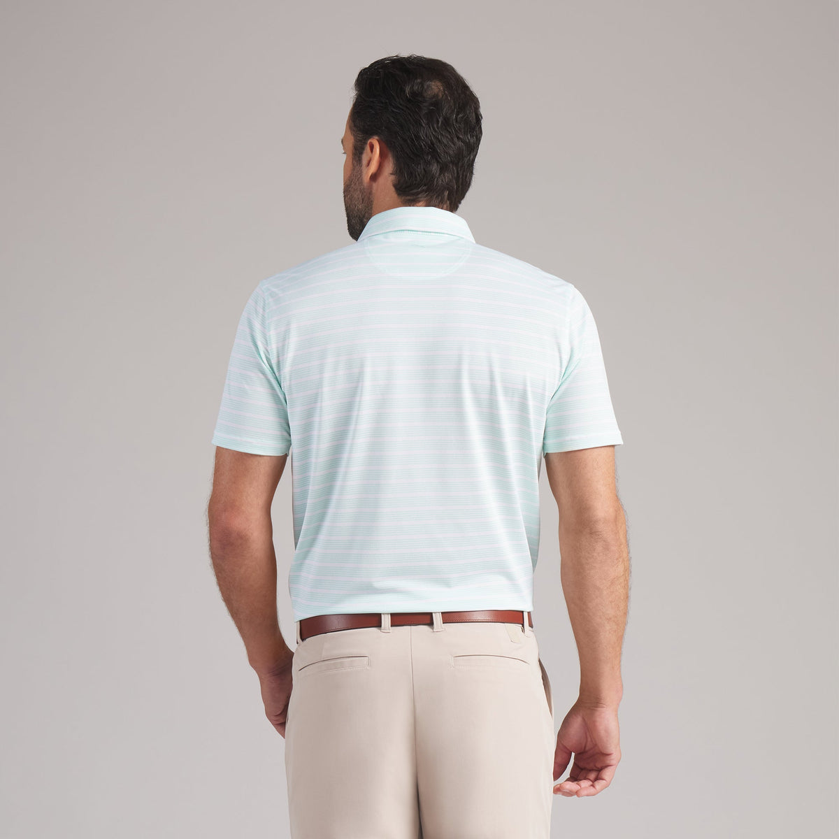 Clubhouse Stripe Golf Polo / Puma Golf Featured