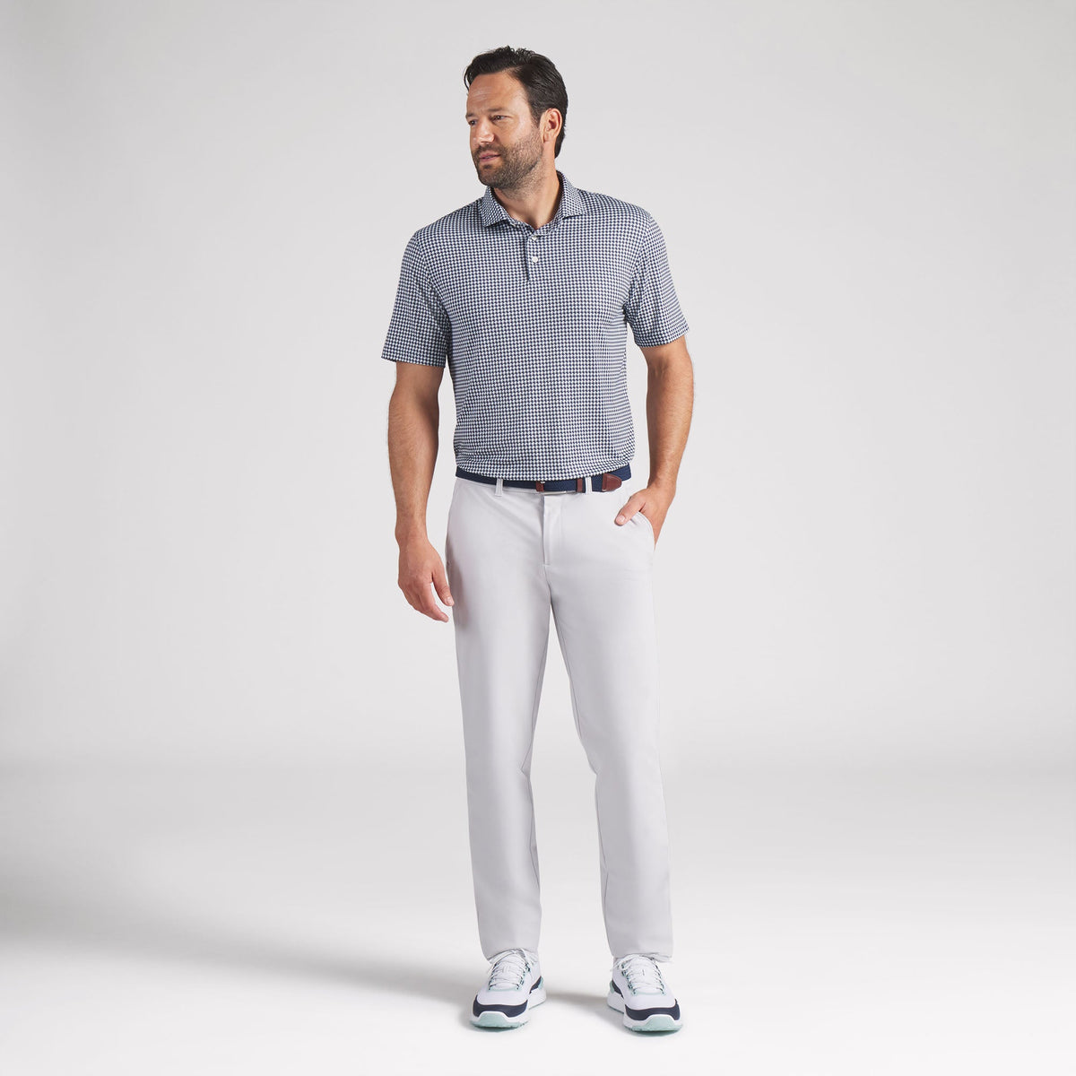 CLOUDSPUN Mono Check BN Golf Polo / Puma Golf Latest