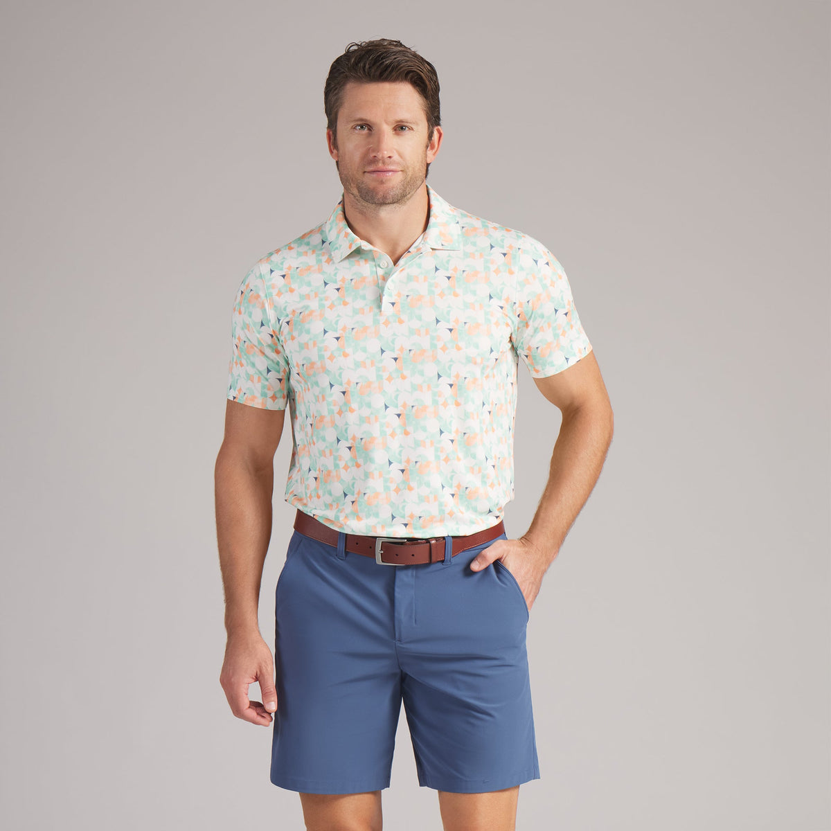 MATTR Deco BN Golf Polo / Puma Golf Trusted