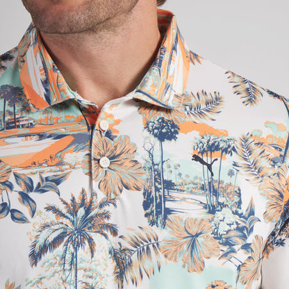 CLOUDSPUN Palm LC Golf Polo / Puma Golf Featured