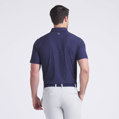 MATTR Houndstooth Golf Polo / Puma Golf Trusted