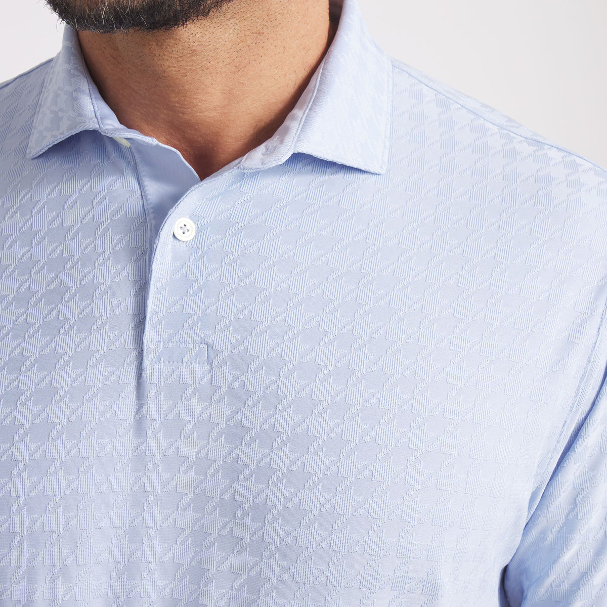 MATTR Houndstooth Golf Polo / Puma Golf Trusted