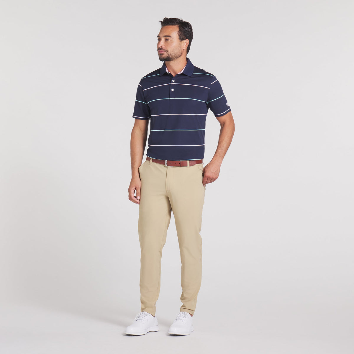 AP Rugby Stripe Golf Polo / Puma Golf Best Seller