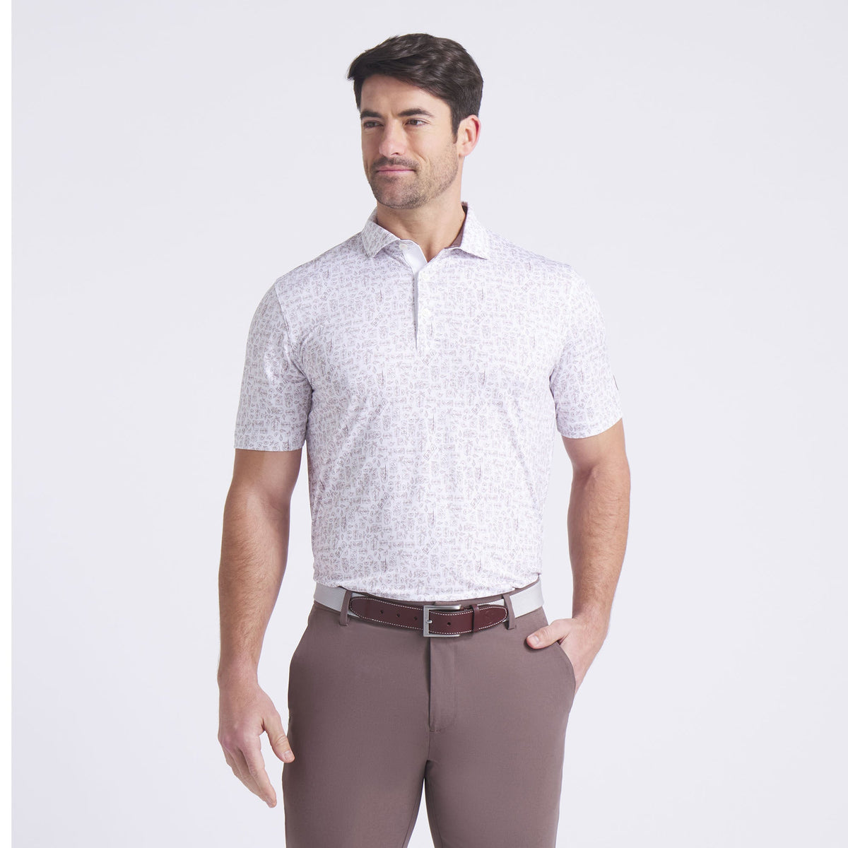 AP Sketch Golf Polo / Puma Golf Hot Sale