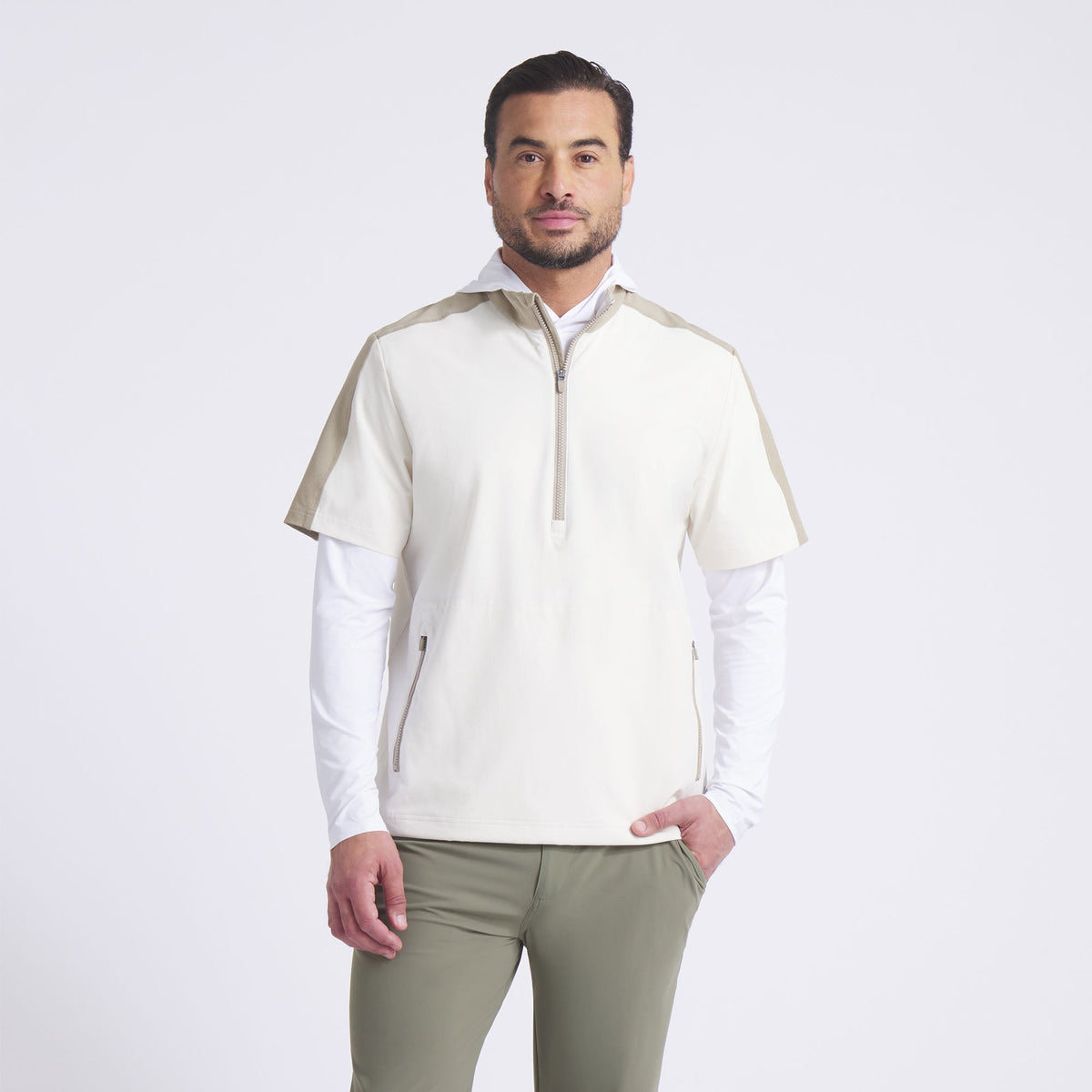 Ripguard Short Sleeve Pullover Golf Jacket / Puma Golf Premium