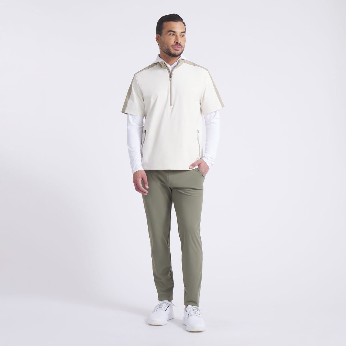 Ripguard Short Sleeve Pullover Golf Jacket / Puma Golf Premium
