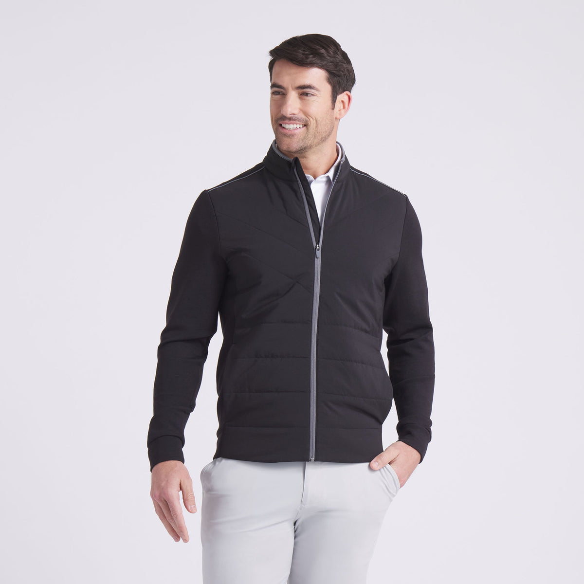 CLOUDSPUN Fleece Hybrid BN Golf Jacket / Puma Golf Value